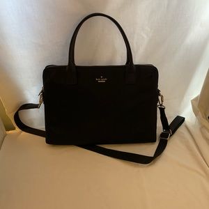 Kate Spade Nylon with Leather Laptop/Messenger Bag